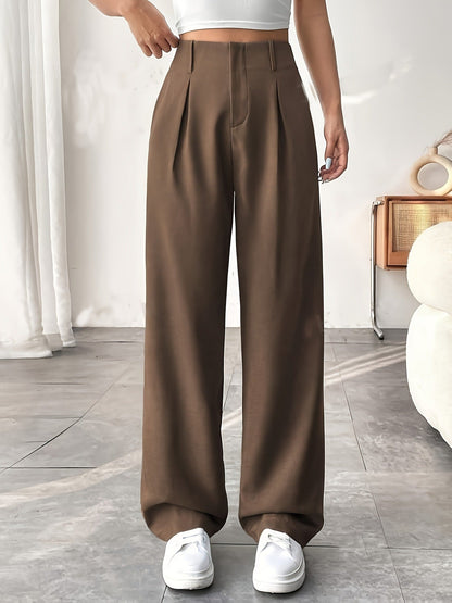 Pantalones Elegantes de Pierna Ancha