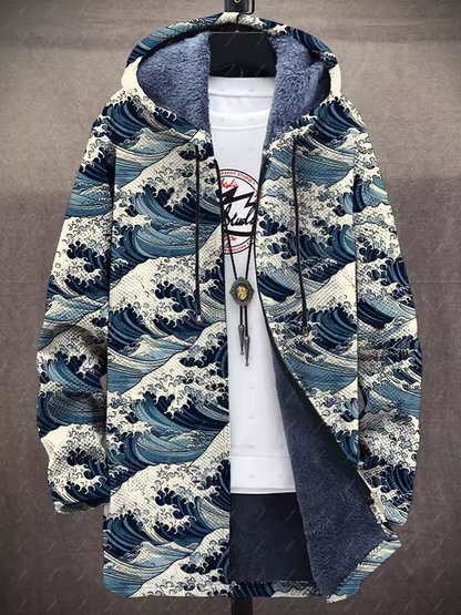 Andrés - Cárdigan de lujo inspirado en el arte