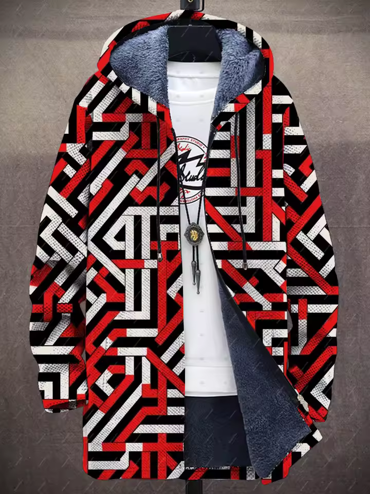 Andrés - Cárdigan de lujo inspirado en el arte