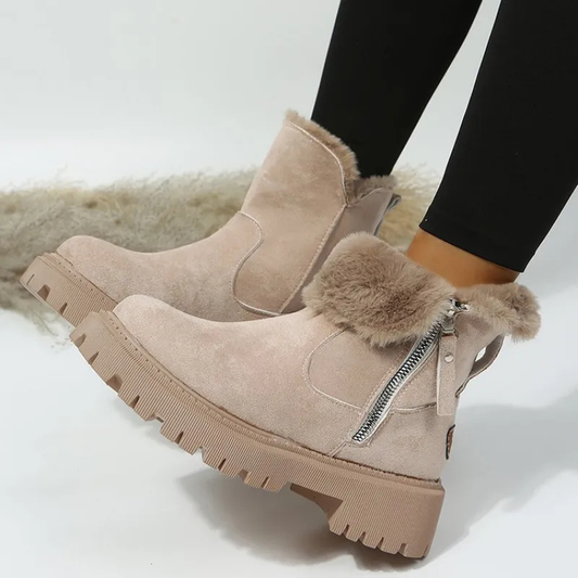 Botas de invierno con forro cálido y confort total