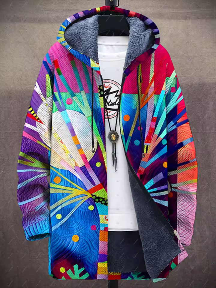 Andrés - Cárdigan de lujo inspirado en el arte