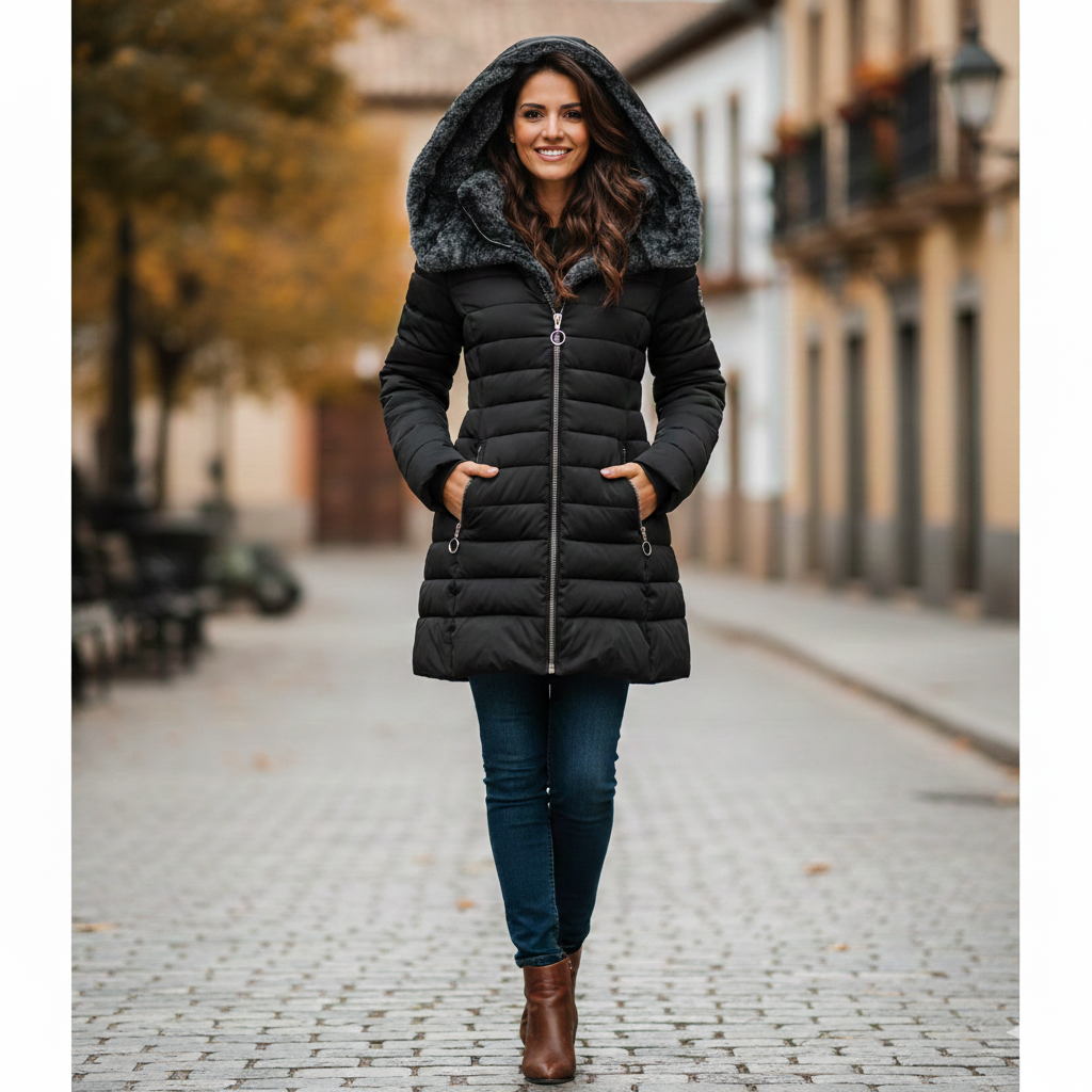 ABRIGO CON FORRO POLAR