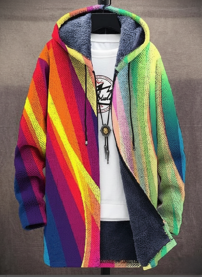 Andrés - Cárdigan de lujo inspirado en el arte