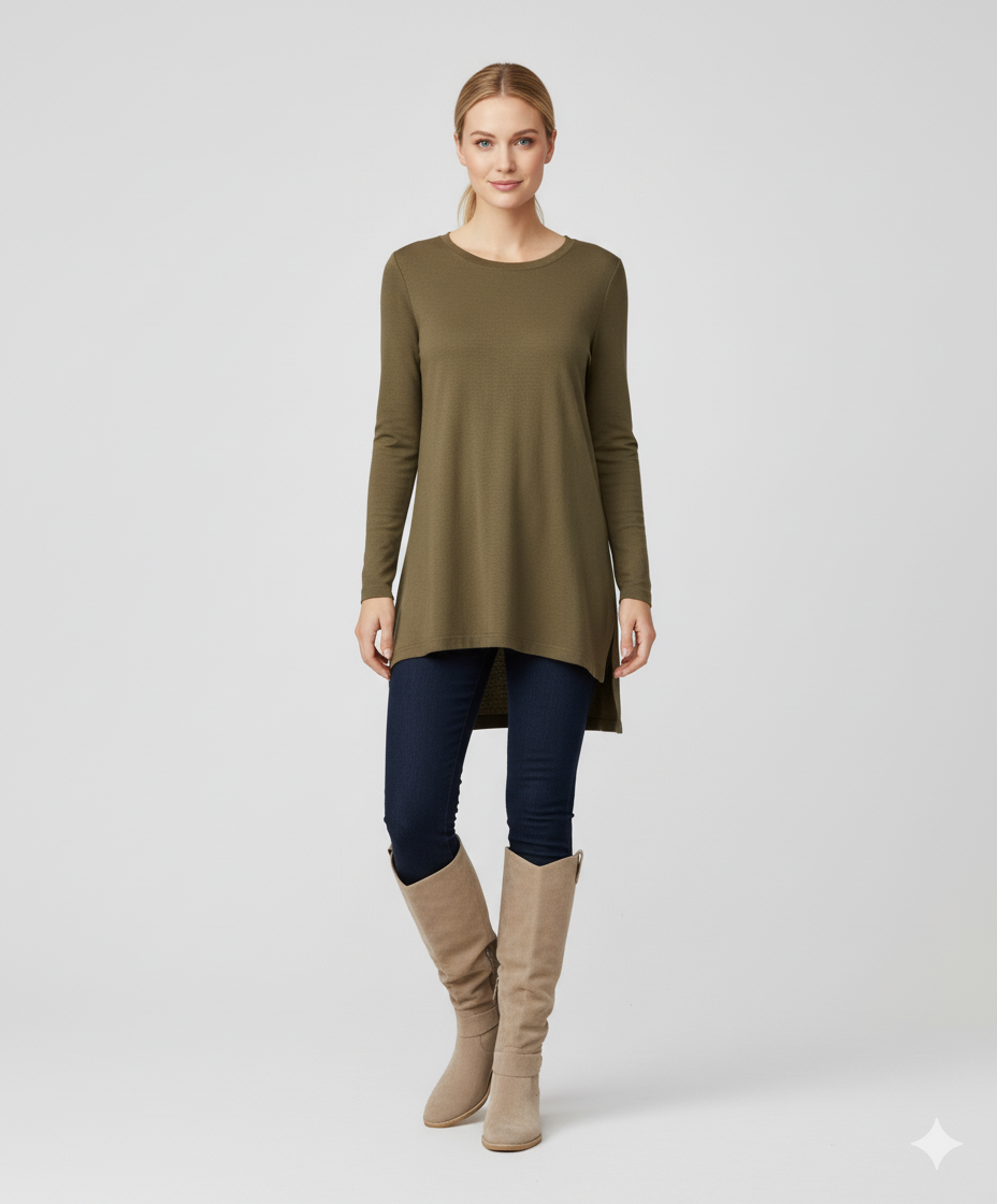 Botas elegantes de ante