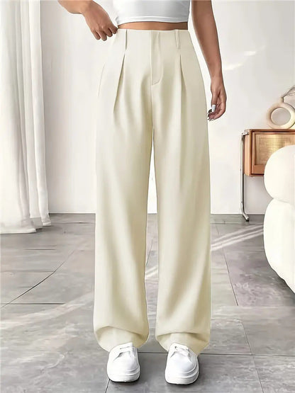 Pantalones Elegantes de Pierna Ancha